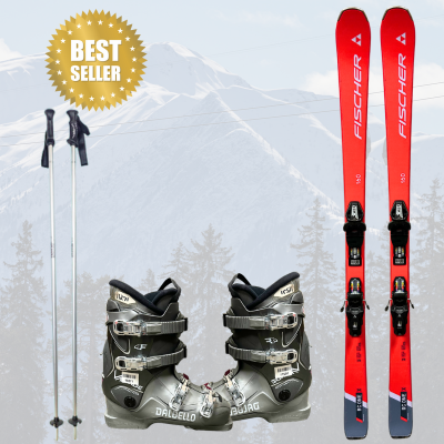 Daily Standard Adult Ski Rental Package