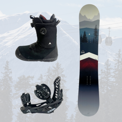 Daily Performance Adult Snowboard Rental Package