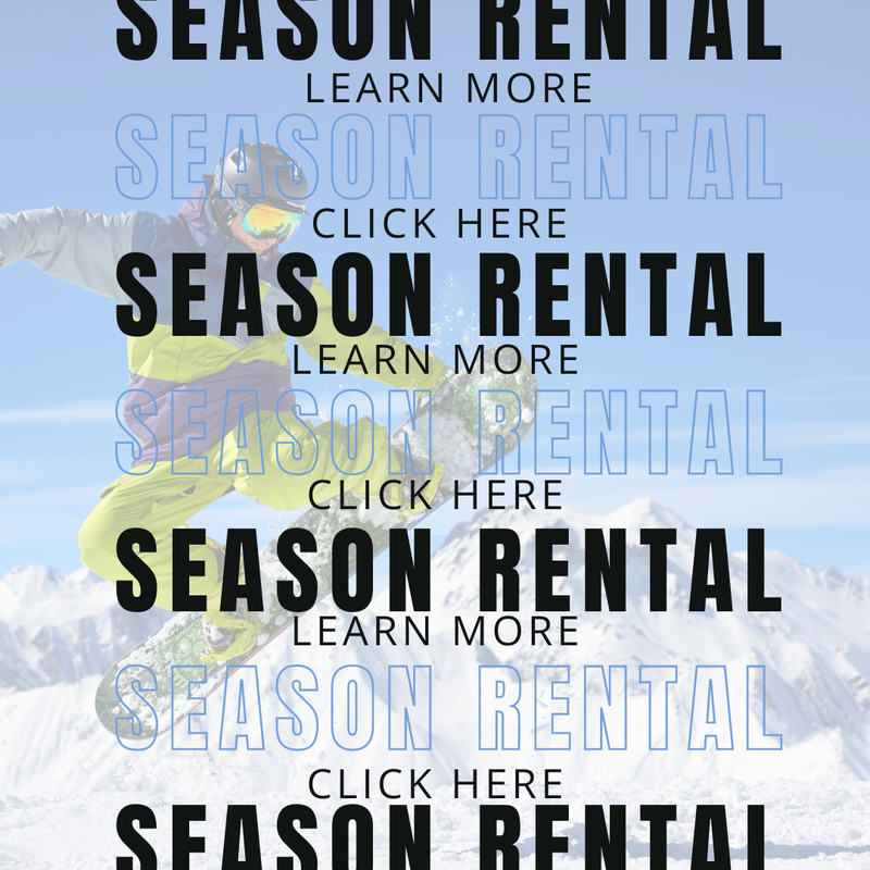 Season Ski and Snowboard Rentals