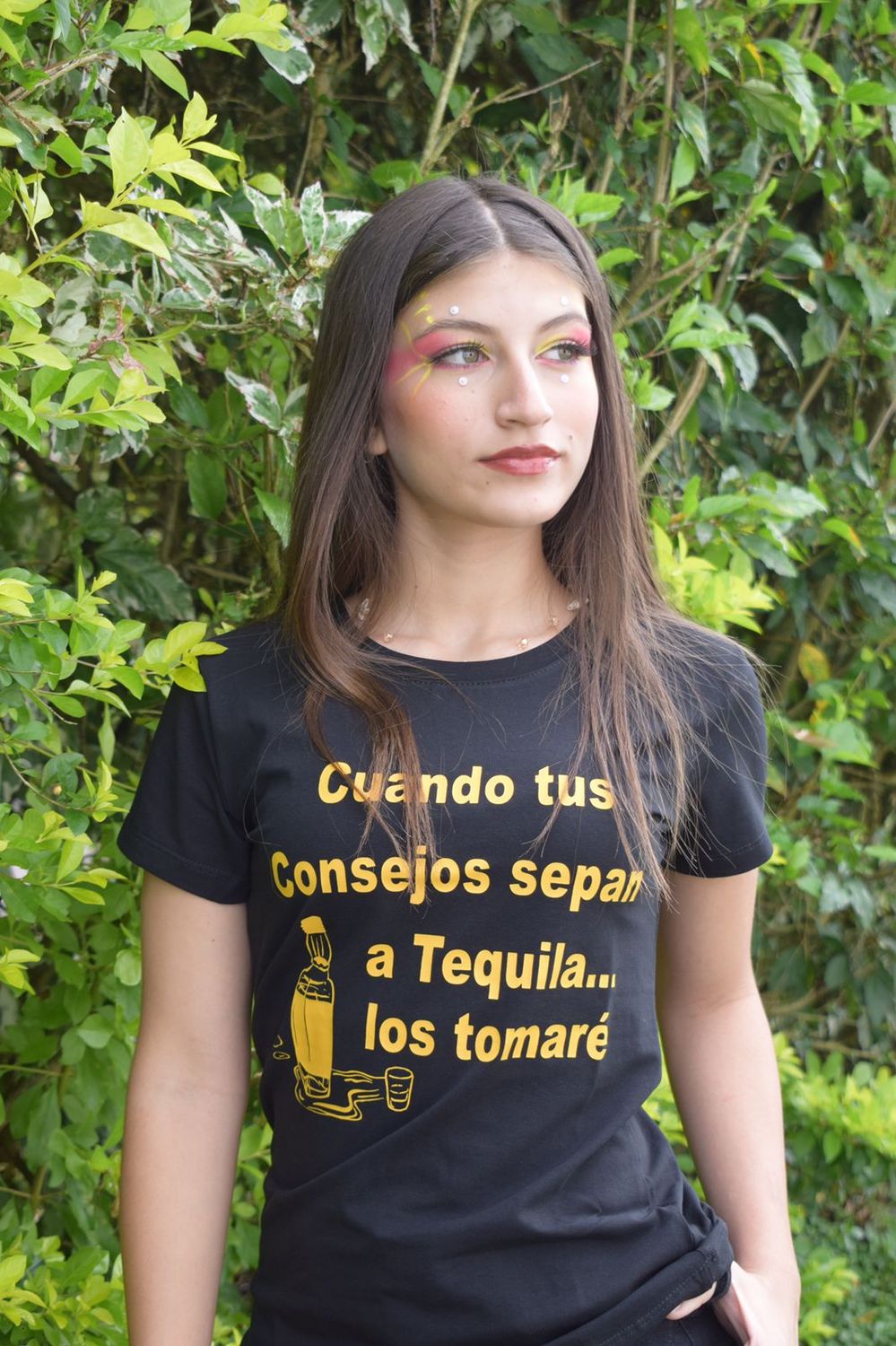 Camiseta “Cuando tus consejos sepan a Tequila… los tomaré”