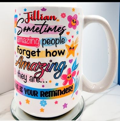 Personalized You Are Amazing MUG