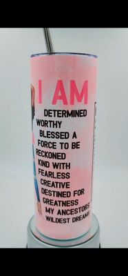 I Am Her – 20oz Stainless Steel Tumbler