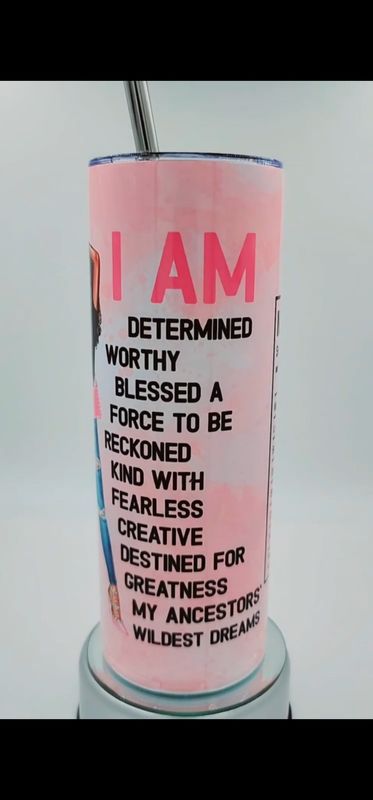 I Am Her – 20oz Stainless Steel Tumbler