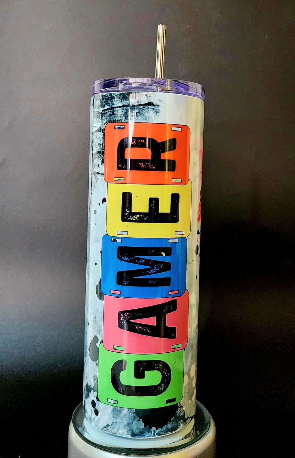 Gamer – 20oz Stainless Steel Tumbler