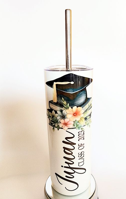 Graduation Class of 20xx– 20oz Stainless Steel Tumbler