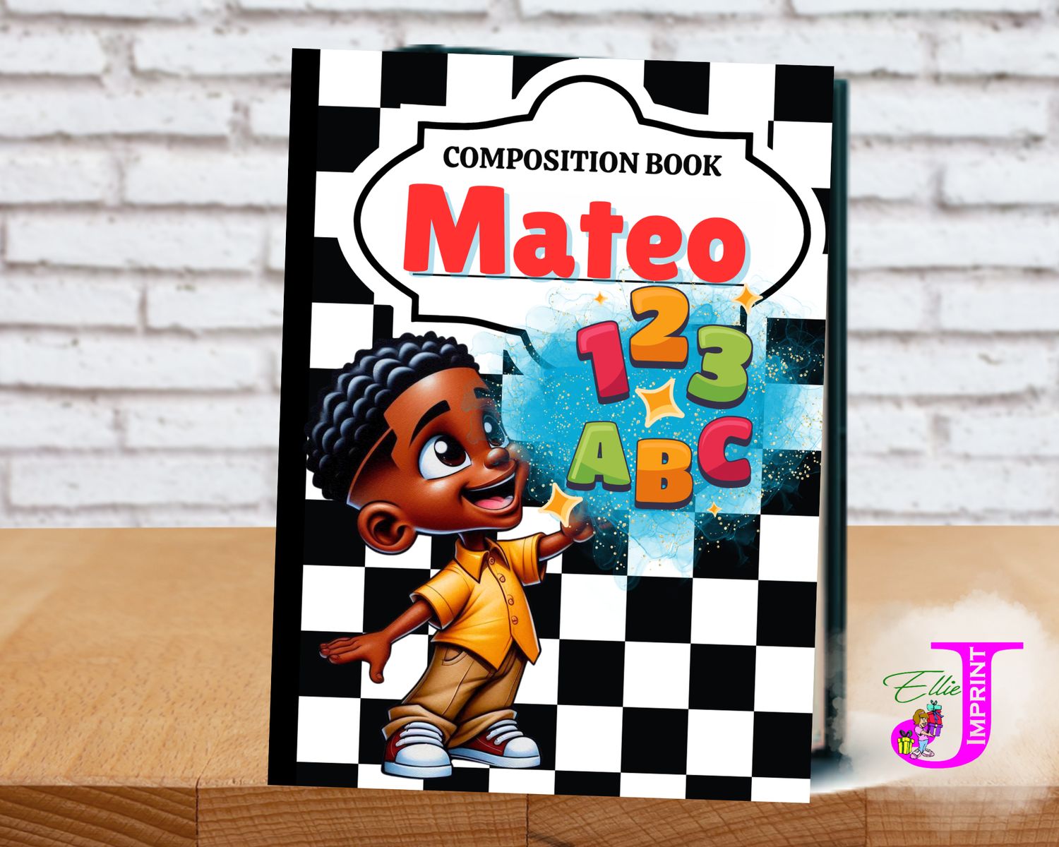 Note Book MATEO (Front Cover Only)