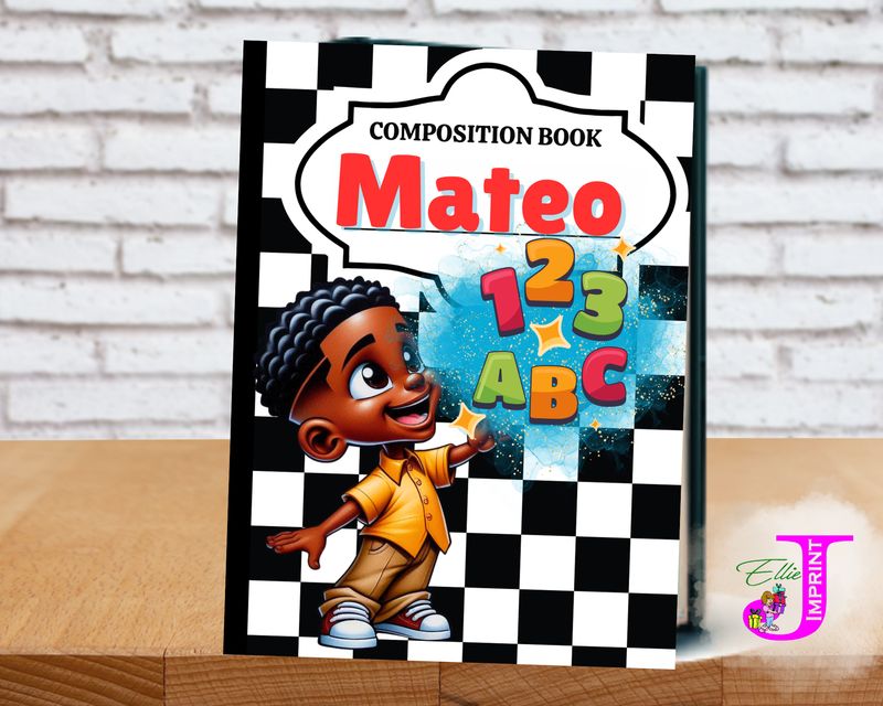 Note Book MATEO (Front Cover Only)