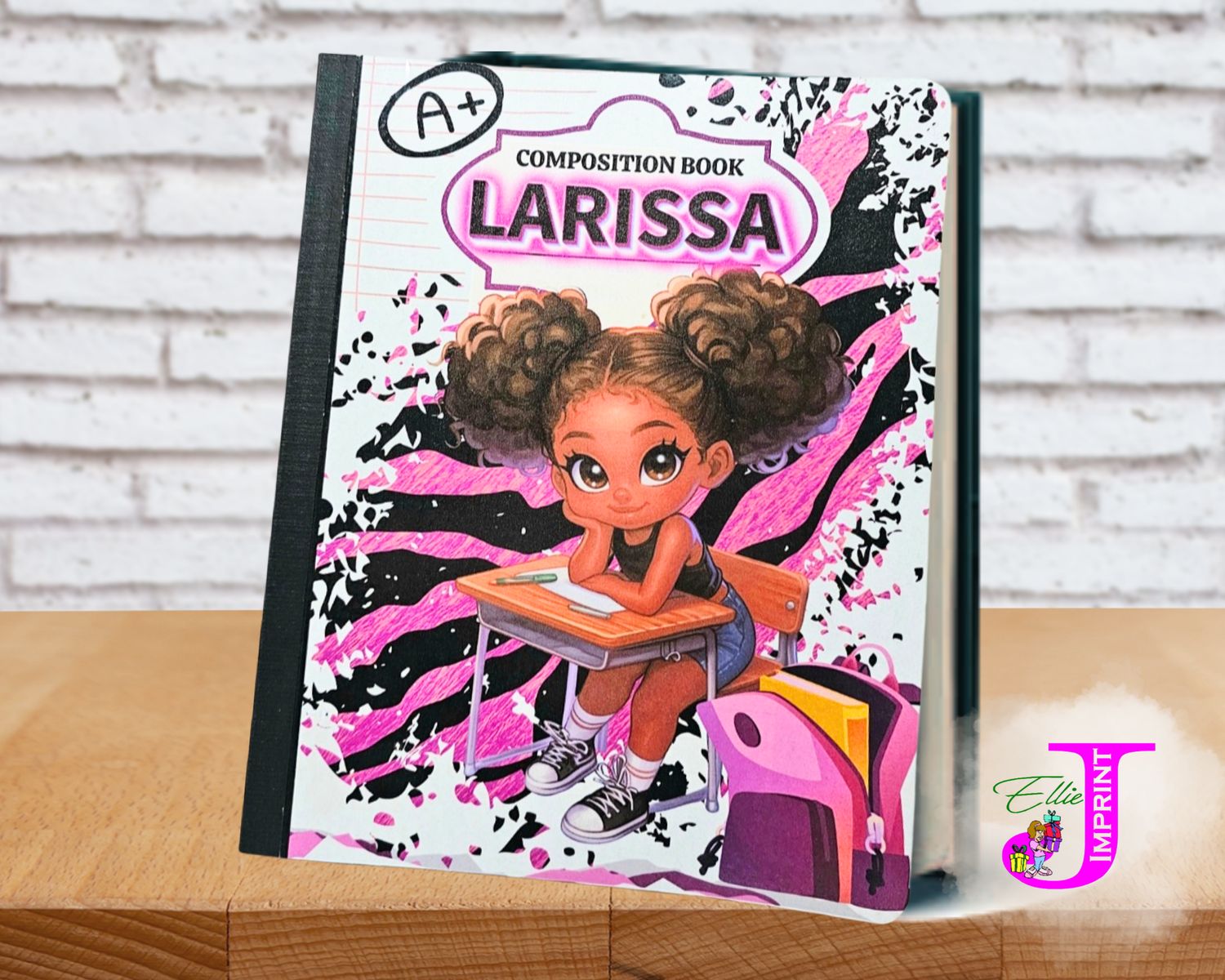 Note Book LARISSA (Front Cover Only)