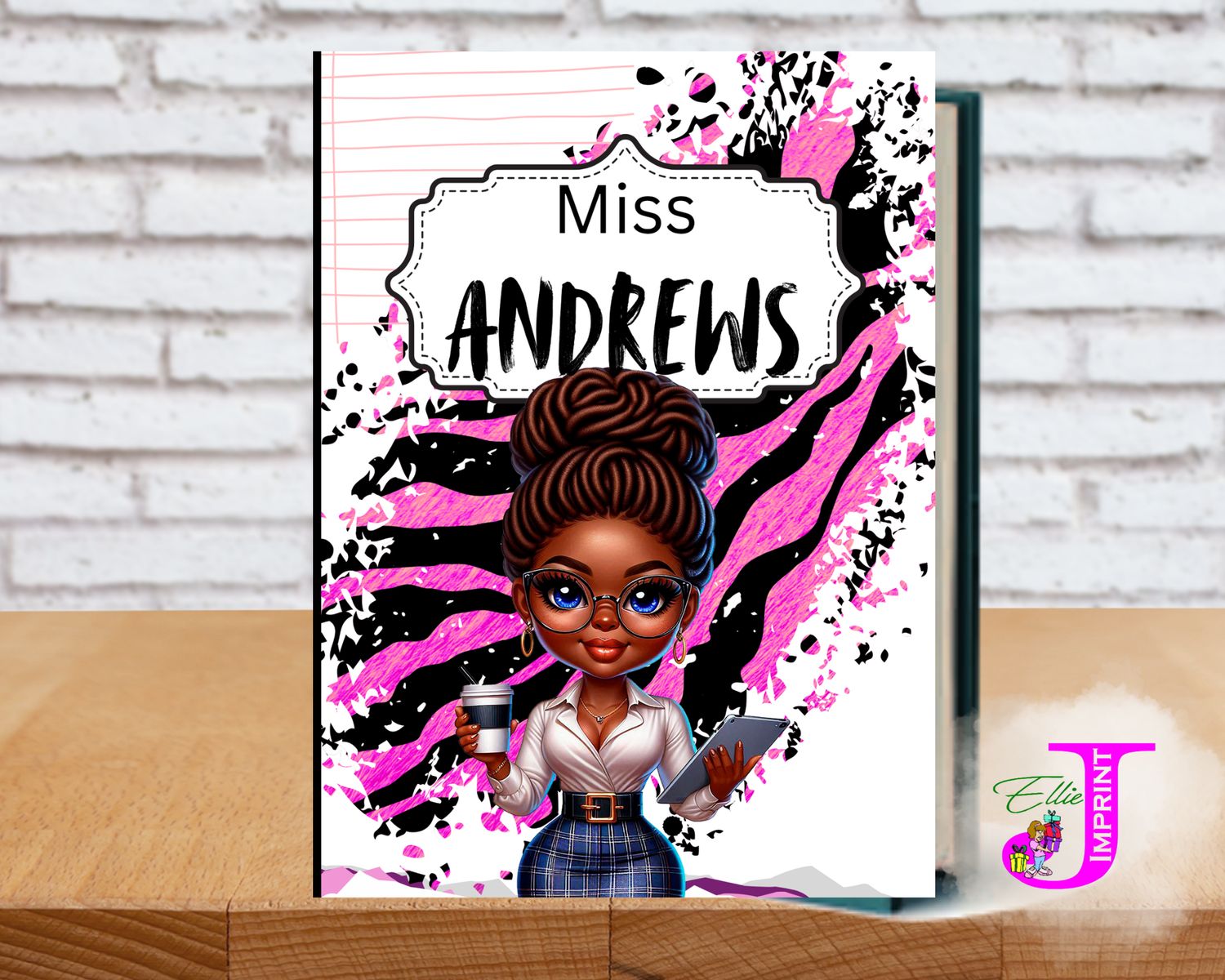 Note Book TEACHER MISS ANDREWS (Front Cover Only)