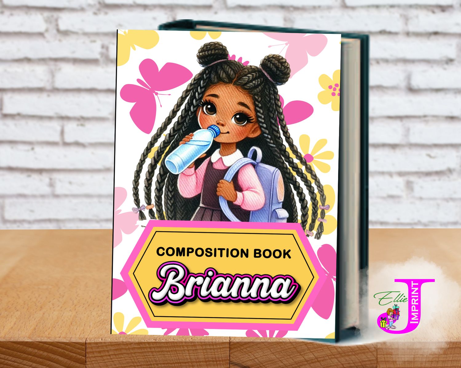 Note Book BRIANNA (Front Cover Only)