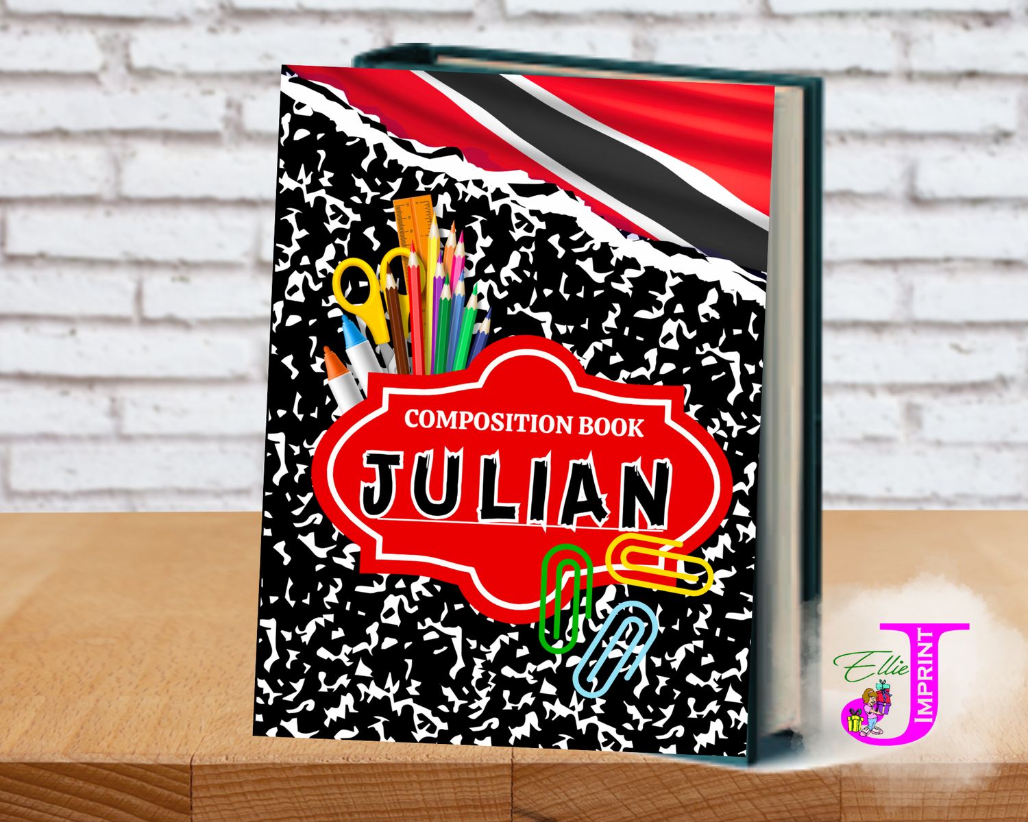 Note Book JULIAN (Front Cover Only)