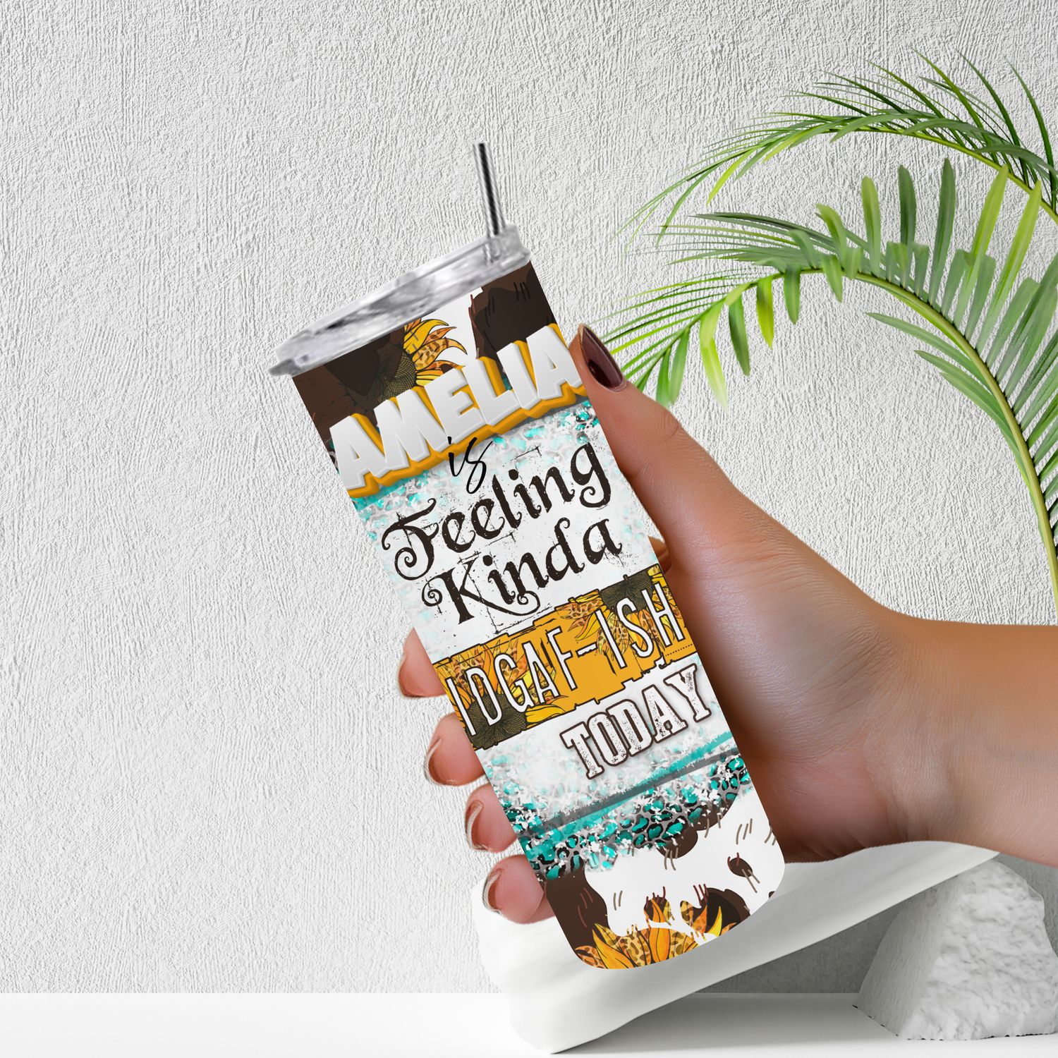 FEELING KINDA TUMBLER– 20oz Stainless Steel Tumbler
