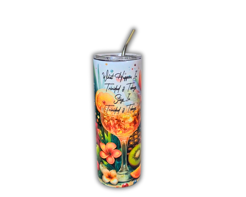 What happens in Trinidad &amp; Tobago 200z Stainless Steel Tumbler
