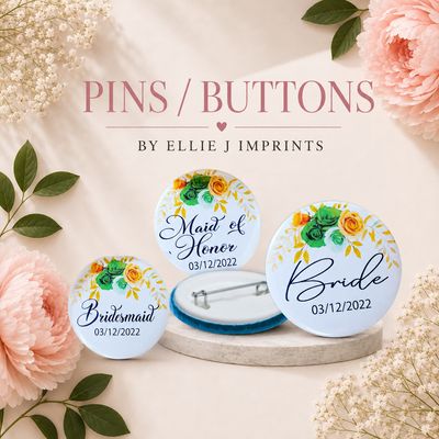 PINS BUTTONS  BADGE