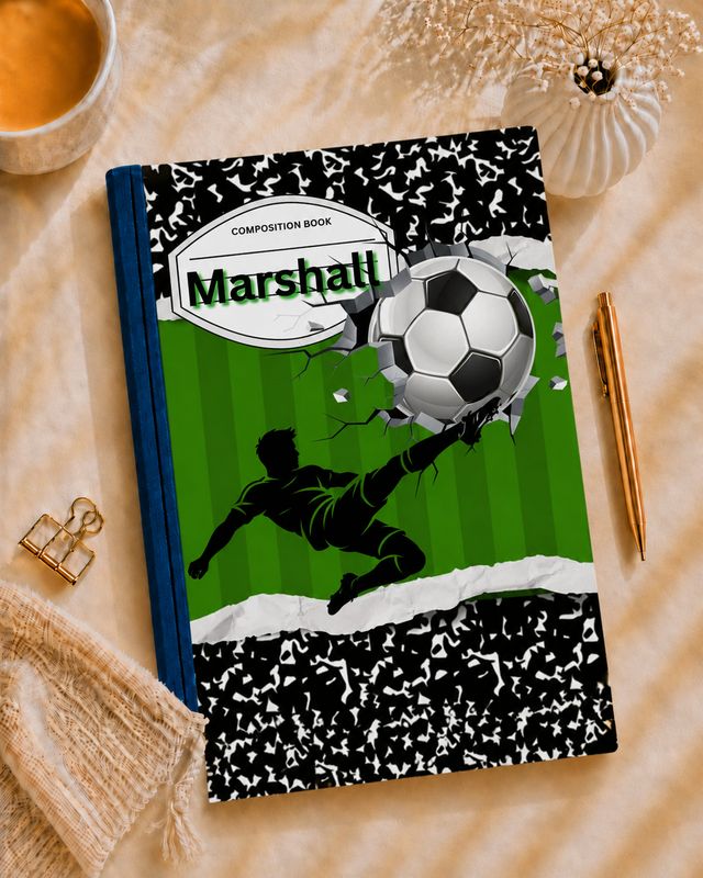 Note BOOK MARSHALL  (Front Cover Only)