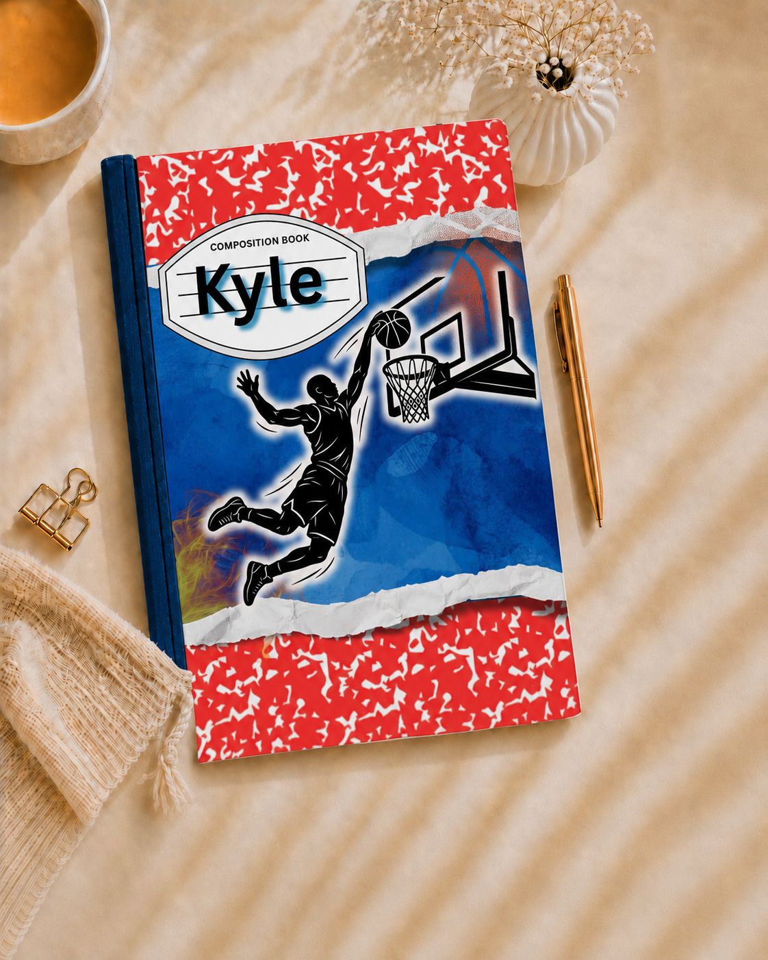Note BOOK KYLE  (Front Cover Only)