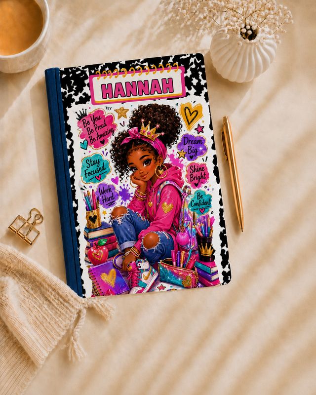 Note BOOK HANNAH (Front Cover Only)
