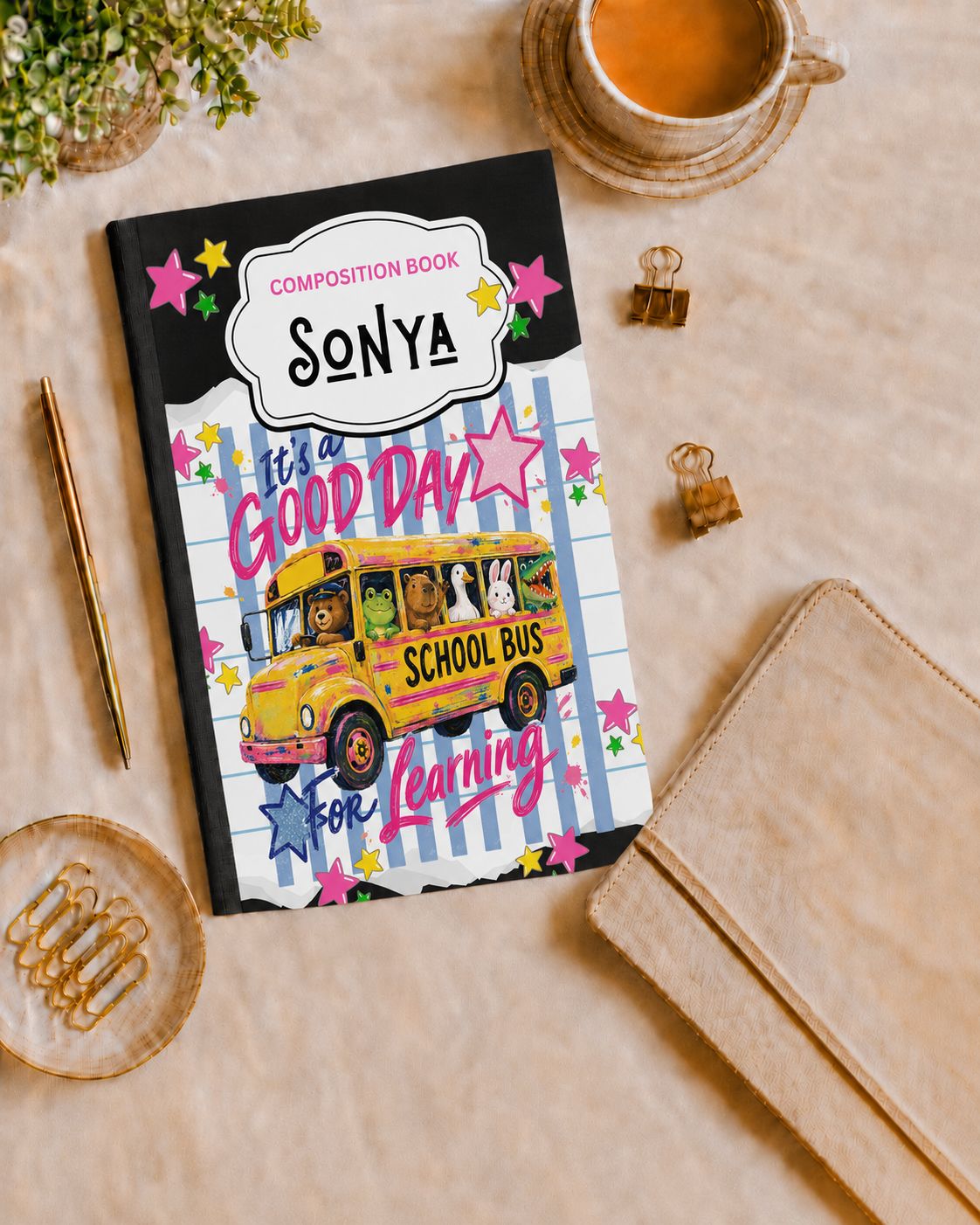 Note BOOK SOYNA (Front Cover Only)