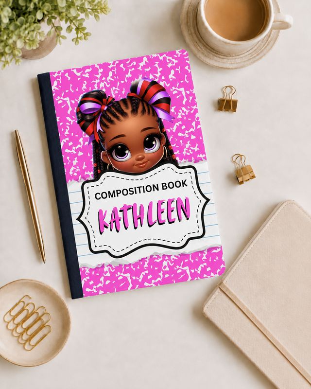 Note BOOK KATHLEEN (Front Cover Only)