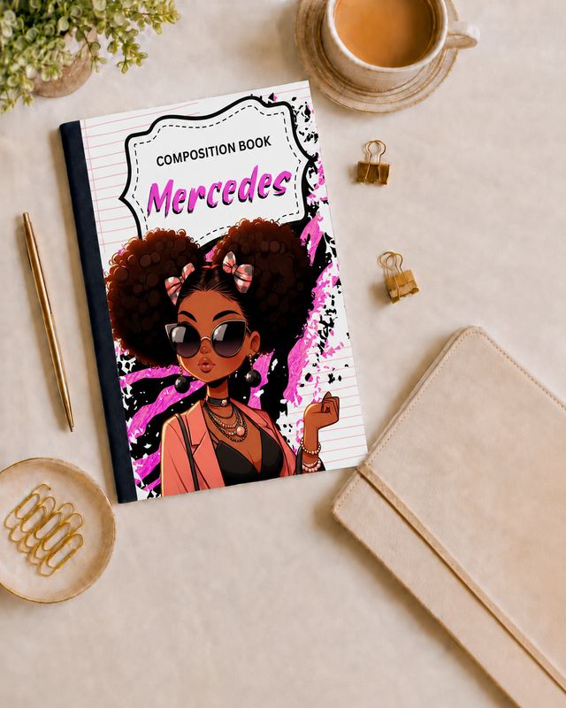 Note BOOK MERCEDES (Front Cover Only)
