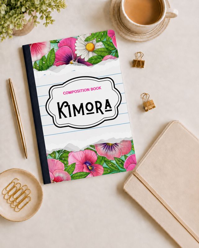 Note BOOK KIMORA (Front Cover Only)