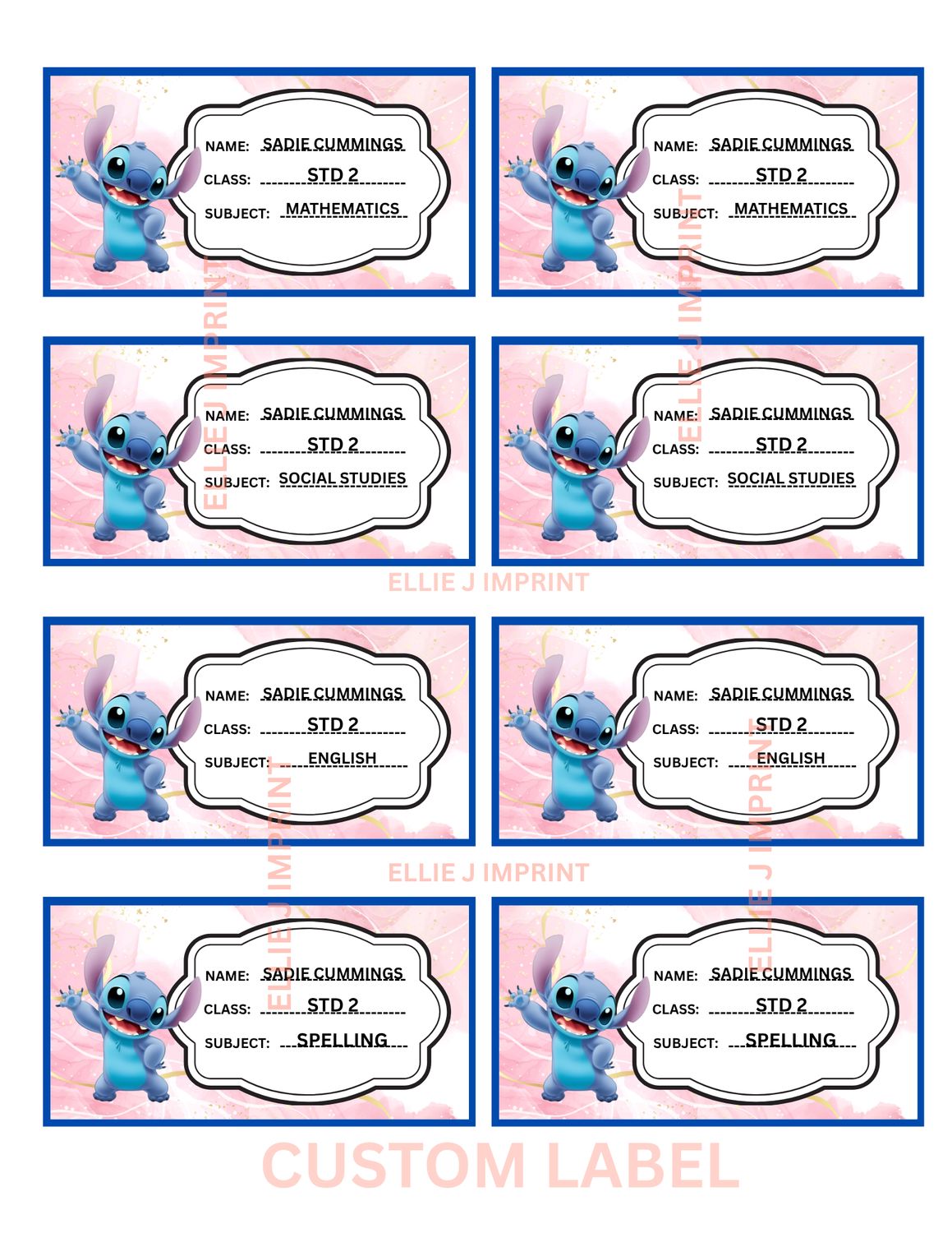 CUSTOM LABELS