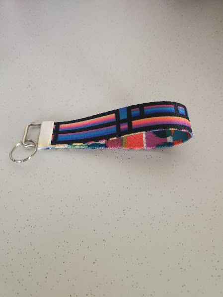 Pretty Little Extras - Bold Stripe Wristlet
