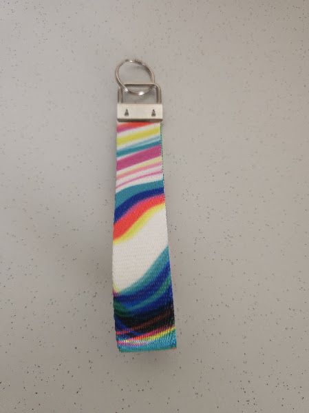 Pretty Little Extras - Rainbow Swirl Wristlet