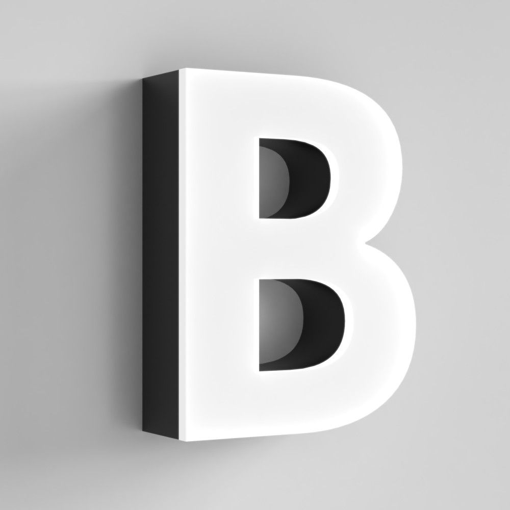 Premium Channel Letters / Full Acrylic Face Lit
