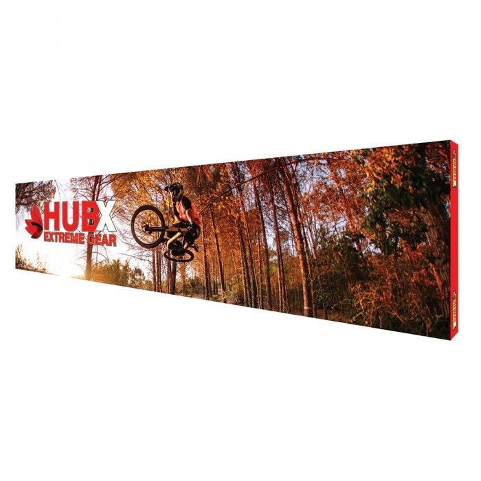 30 ft. RPL Fabric Pop Up Display - 89&quot;h Straight Graphic Package