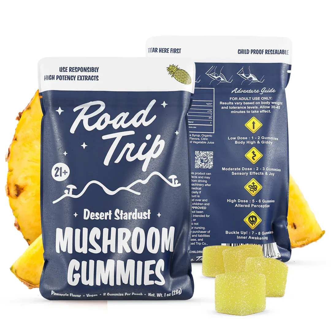 Desert Stardust Mushroom Gummies – Pineapple