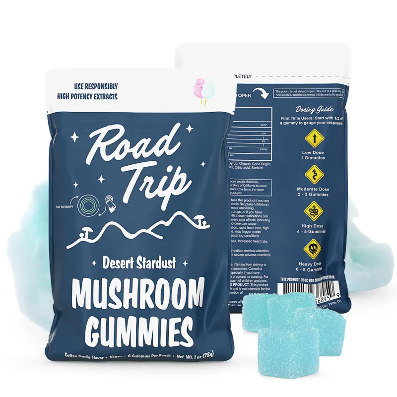 Desert Stardust Magic Mushroom Gummies – Cotton Candy
