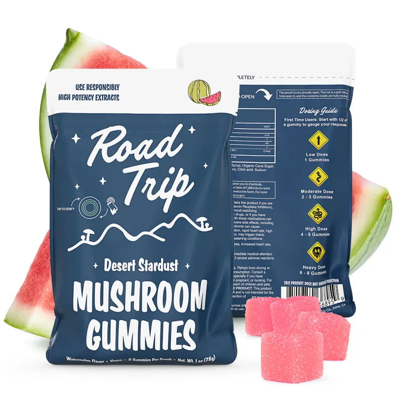 Road Trip Mushroom Gummies – Watermelon
