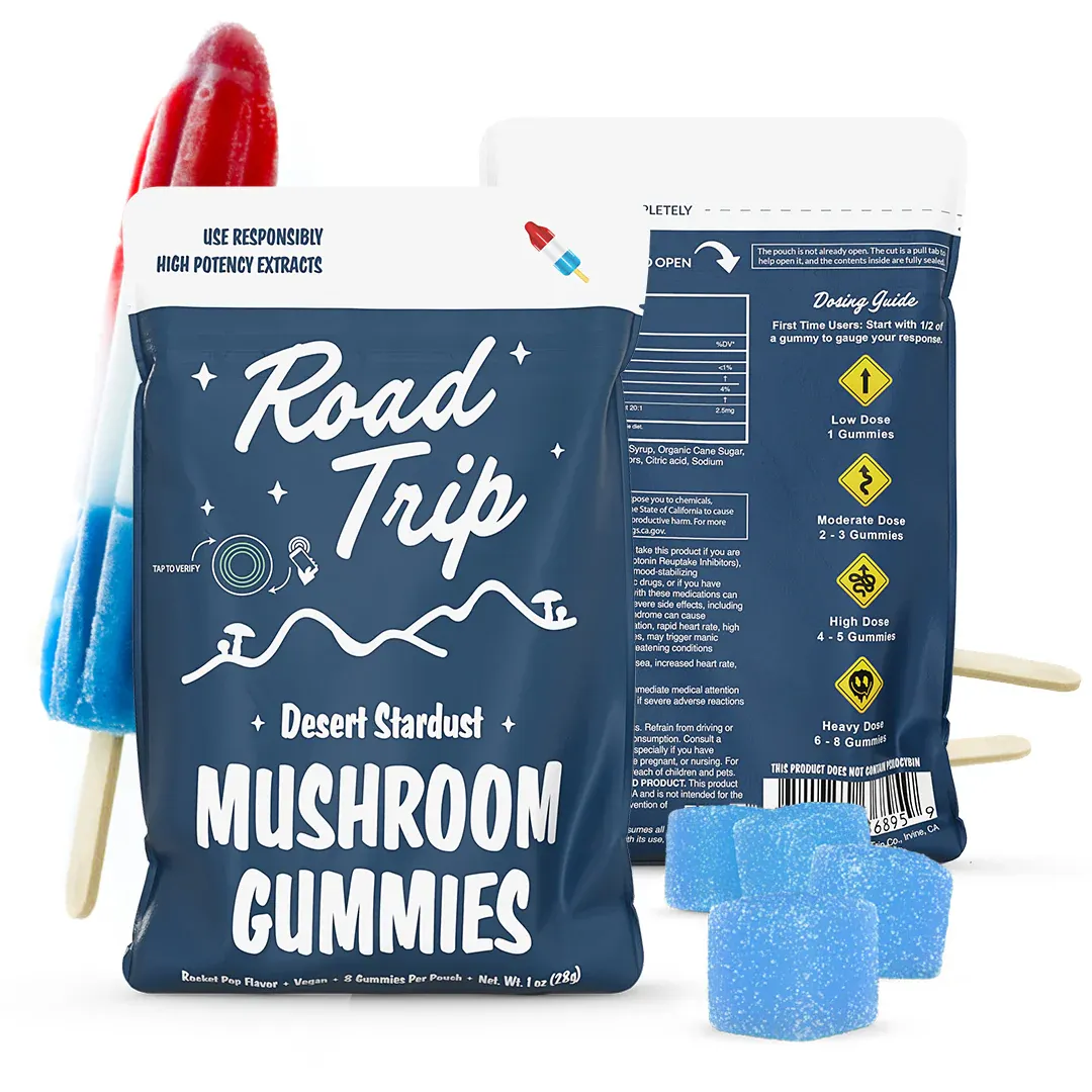 Road Trip Magic Mushroom Gummies – Rocket Pop