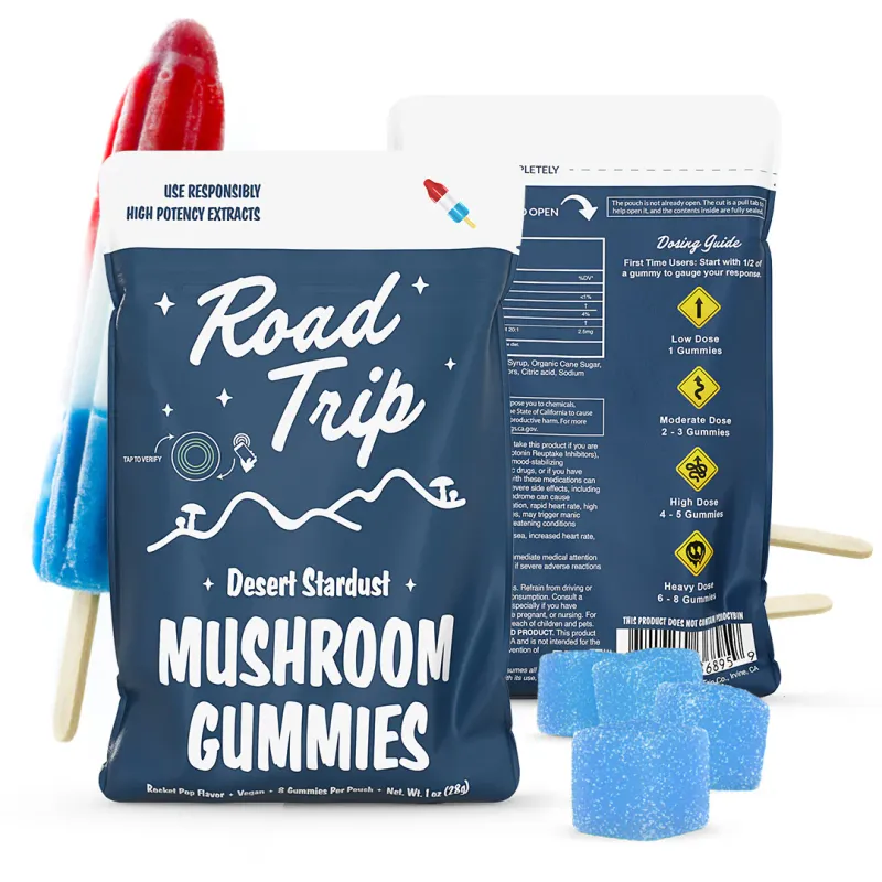 Road Trip Magic Mushroom Gummies – Rocket Pop
