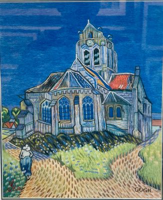 &quot;A Silk Homage to Van Gogh&quot;