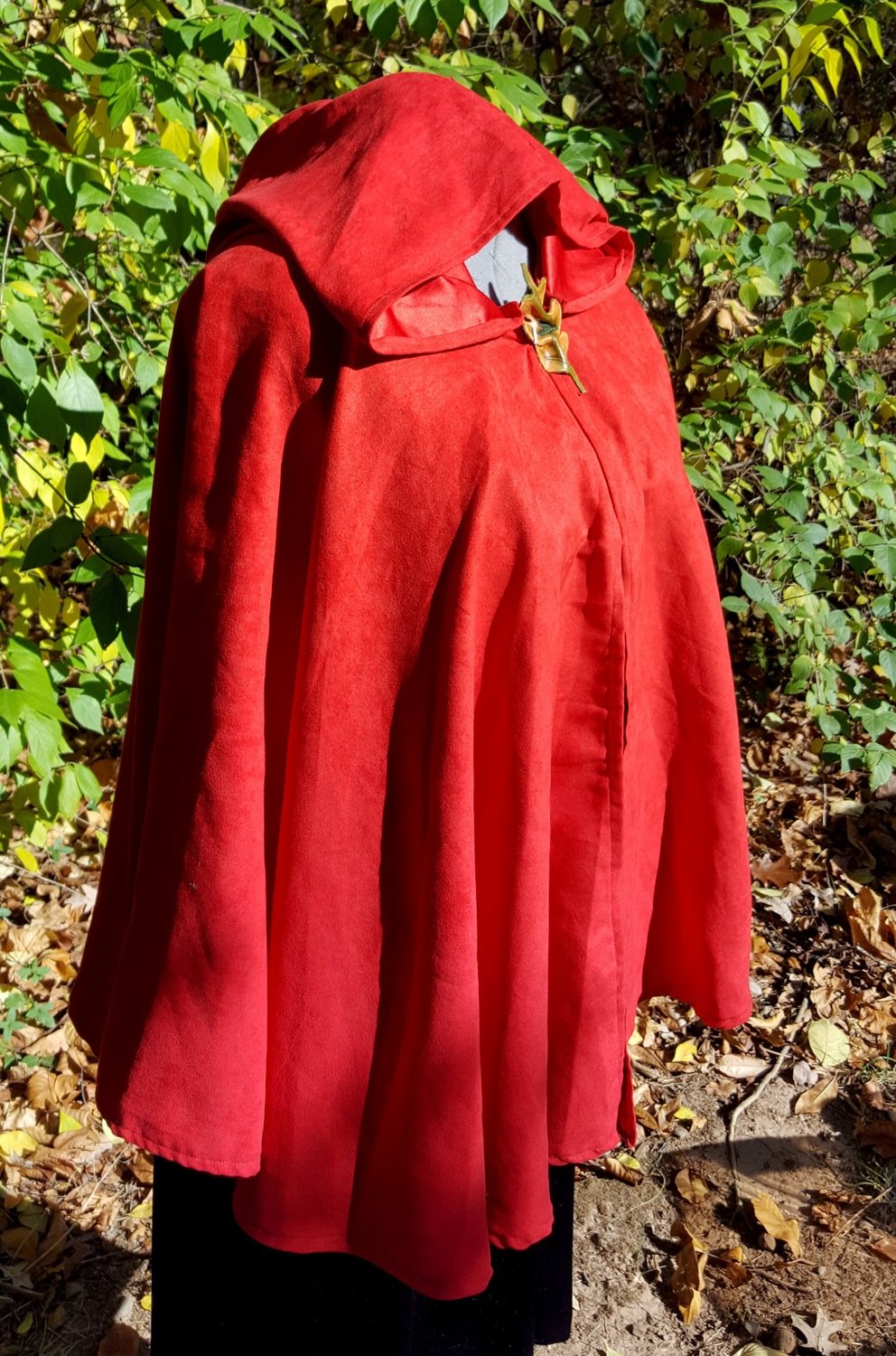 Short Microsuede Cloak - Multiple Colors