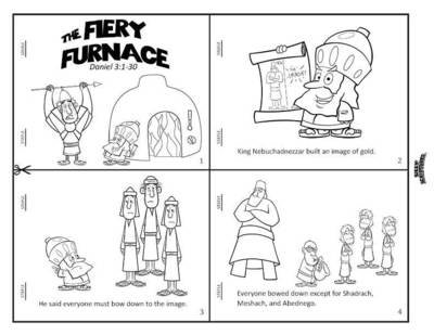 FIERY FURNACE Funsheet Pack 16-page Digital Download PDF