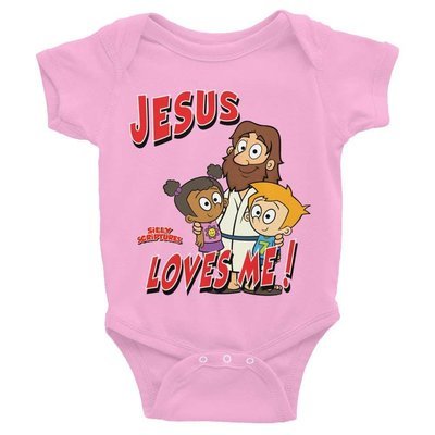 Jesus Loves Me Infant Bodysuit
