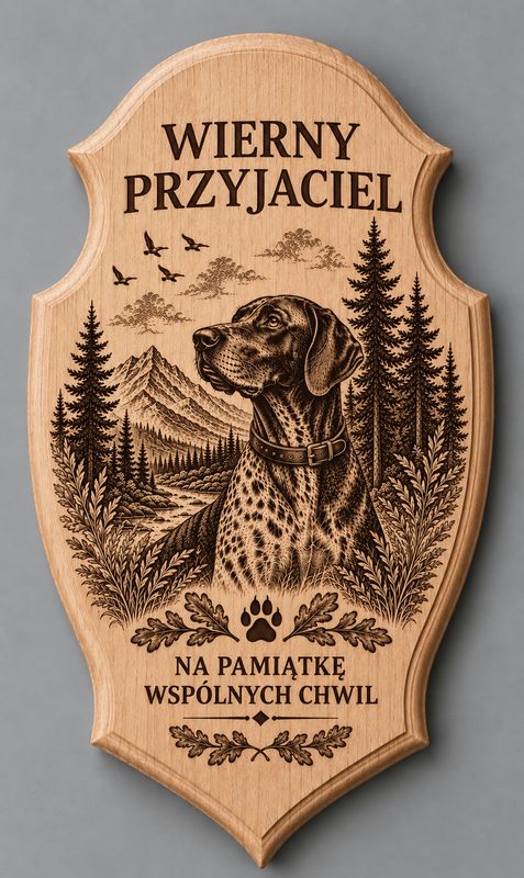 PERSONALIZOWANA DESKA Z WIZERUNKIEM PUPILA