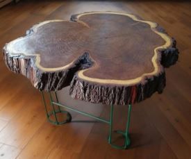 Mesa de living rústica 2