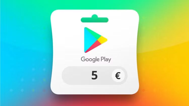 Tarjeta de Play Store 5€