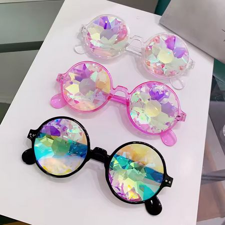 PsyGlow Kaleido-Brille - Rave die Realität weg