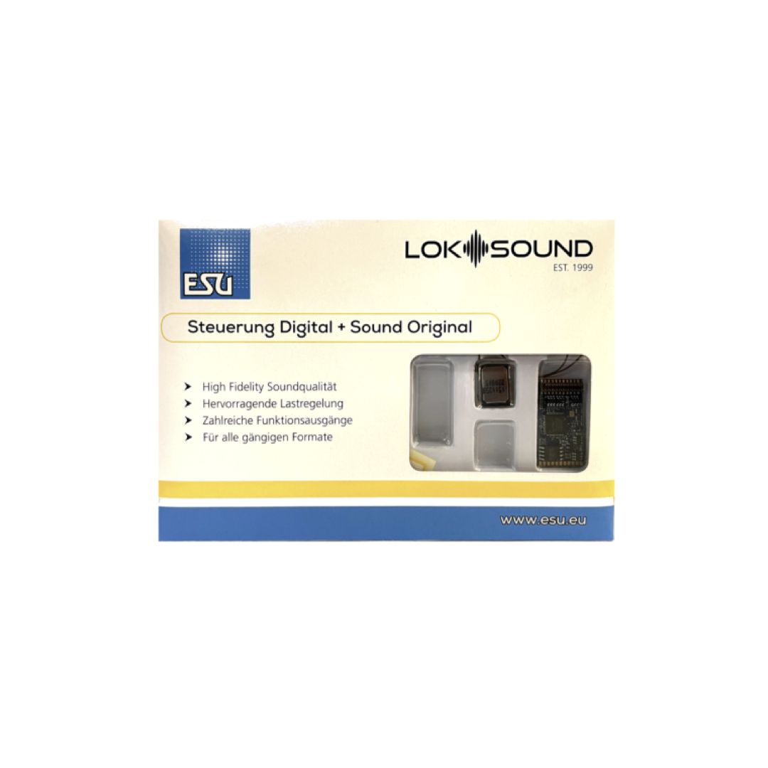 ESU 58419 V5 LokSound 21 Pin MTC Decoder