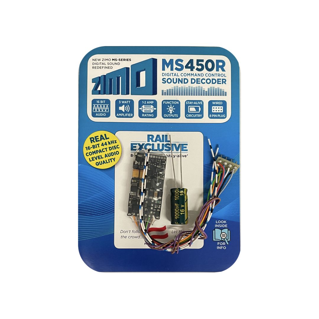 Zimo MS450R 8 Pin Sound Decoder