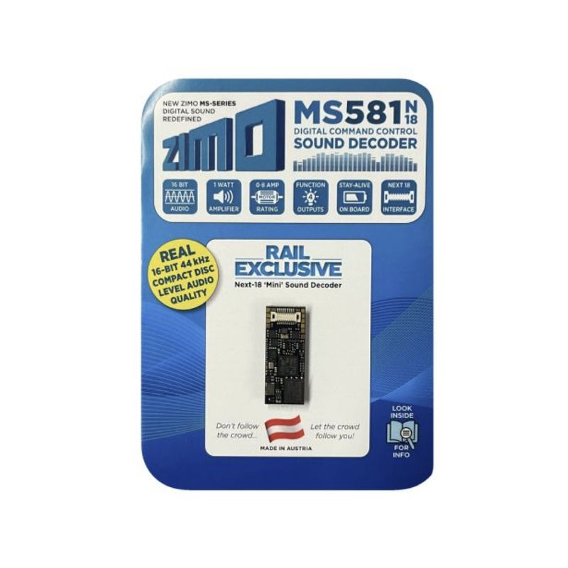 Zimo MS581N18 Sound Decoder