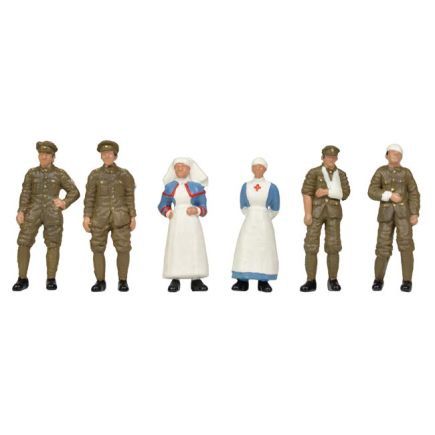 36-409 WW1 MEDICAL STAFF AND SOLDIERS