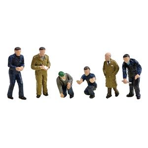 36-403 FACTORY WORKERS &amp; FOREMAN OO GAUGE