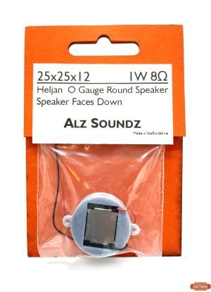 ALZ25x25x12 Heljan O round speaker