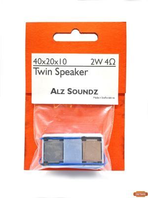 ALZ40x20x10 twin speaker 4Ohms